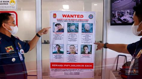 nawawalang sabungero update|6 suspek sa pagkawala ng mga sabungero sa .